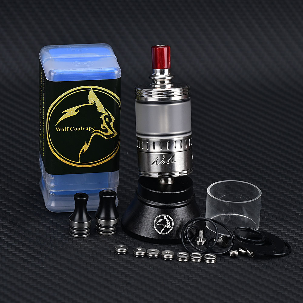 Vaping Air - Wolfcoolvape NOLA RTA Atomiseur Reconstructible 3.2ml