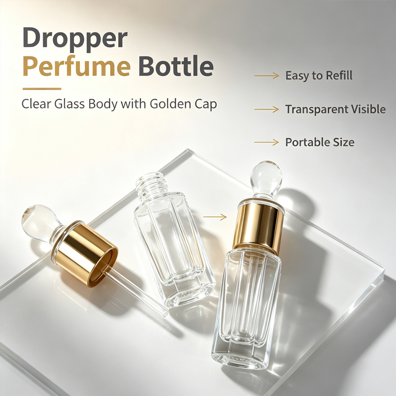 Juice Bottle Dropper - Flacon compte-gouttes en verre de 12