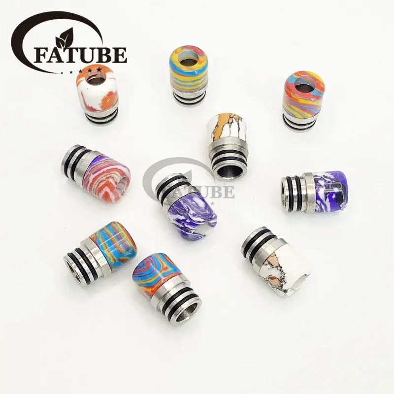 Drip Tip Resin - Joint de paille en résine d'acier
