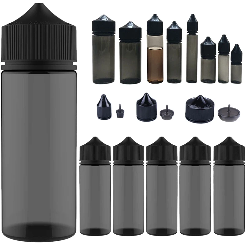 Juice Bottle Dropper - Bouteilles compte-gouttes vides en plastique PET