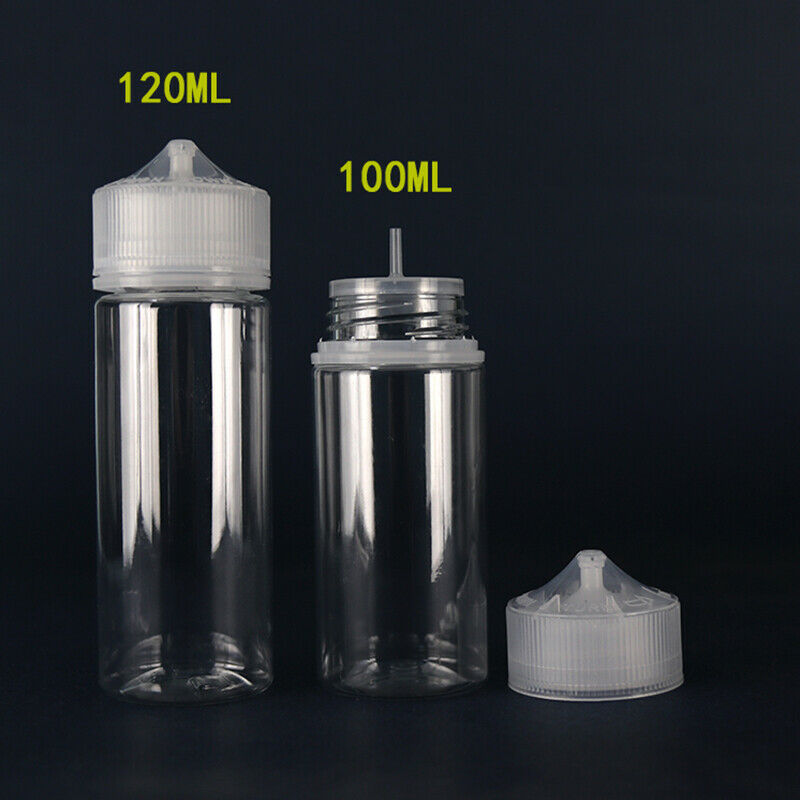 Juice Bottle Dropper - 5 pièces 30 ml/60 ml/100 ml/120