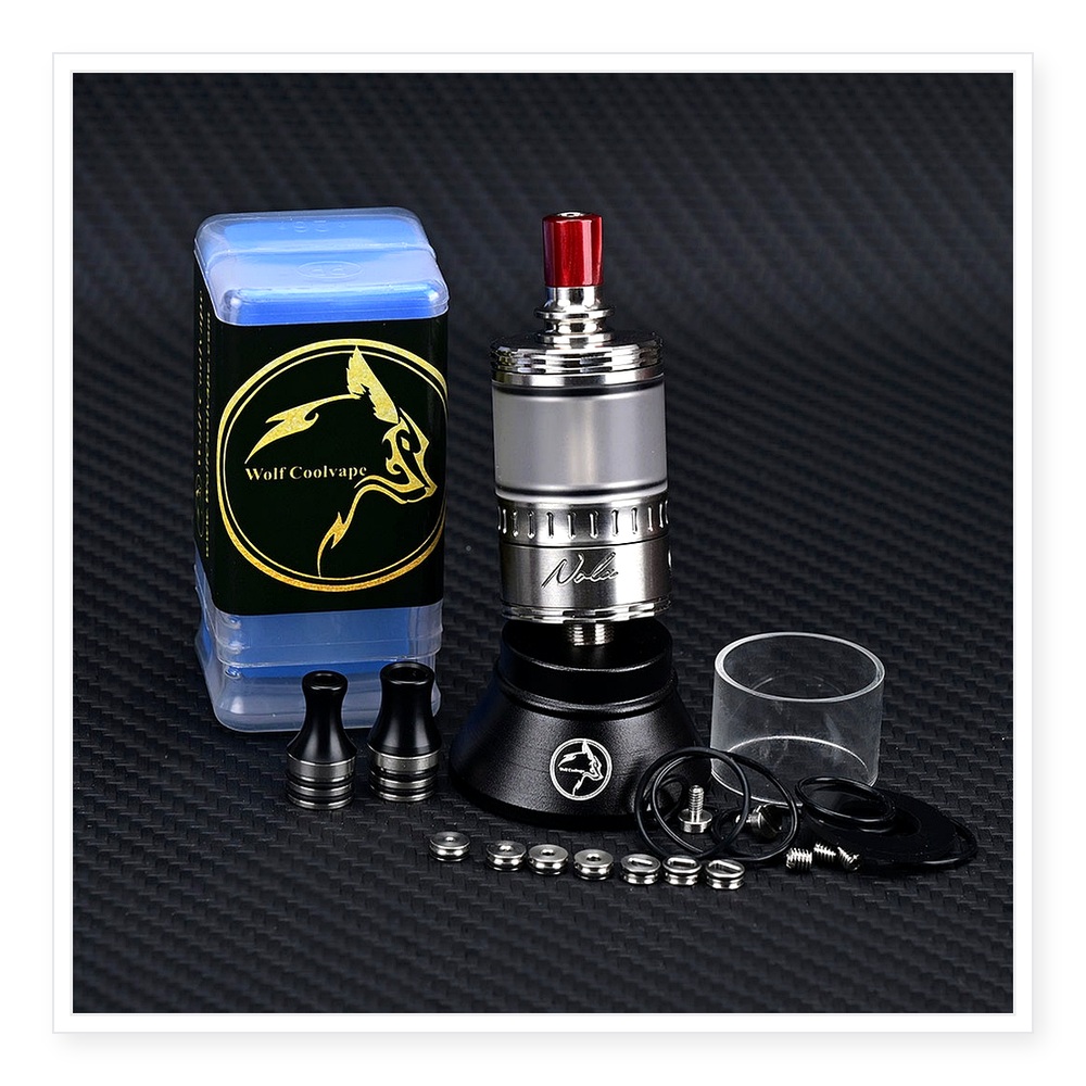 Vaping Air - Wolfcoolvape NOLA RTA 3.2ml Atomiseur Rechargeable