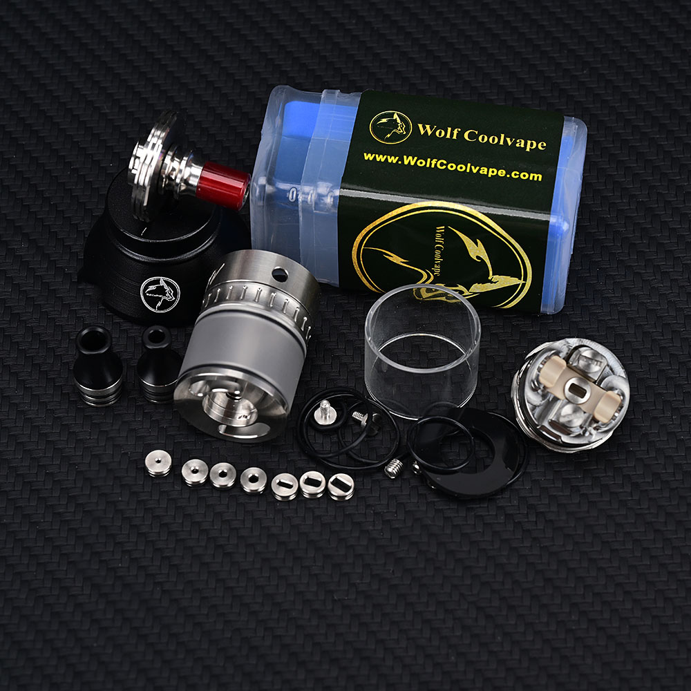 Wolfcoolvape NOLA RTA Atomiseu - Vaping Air avis et prix