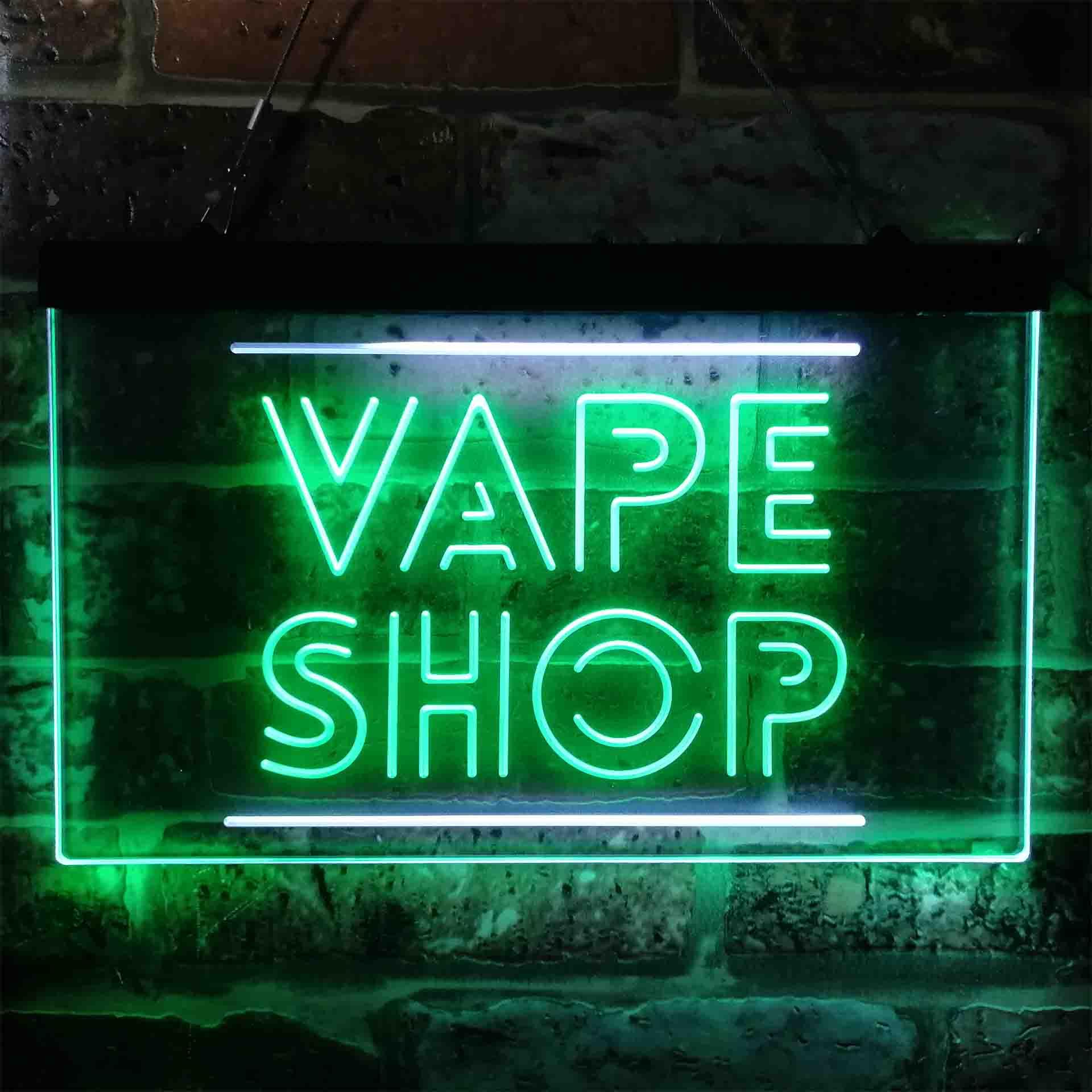 VAPE SHOP Enseigne au néon LED - Vaping Shop avis et prix