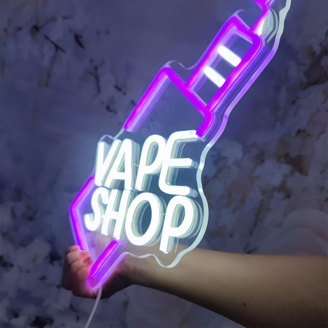 VAPE Shop LED enseigne au néon - Vaping Shop avis et prix