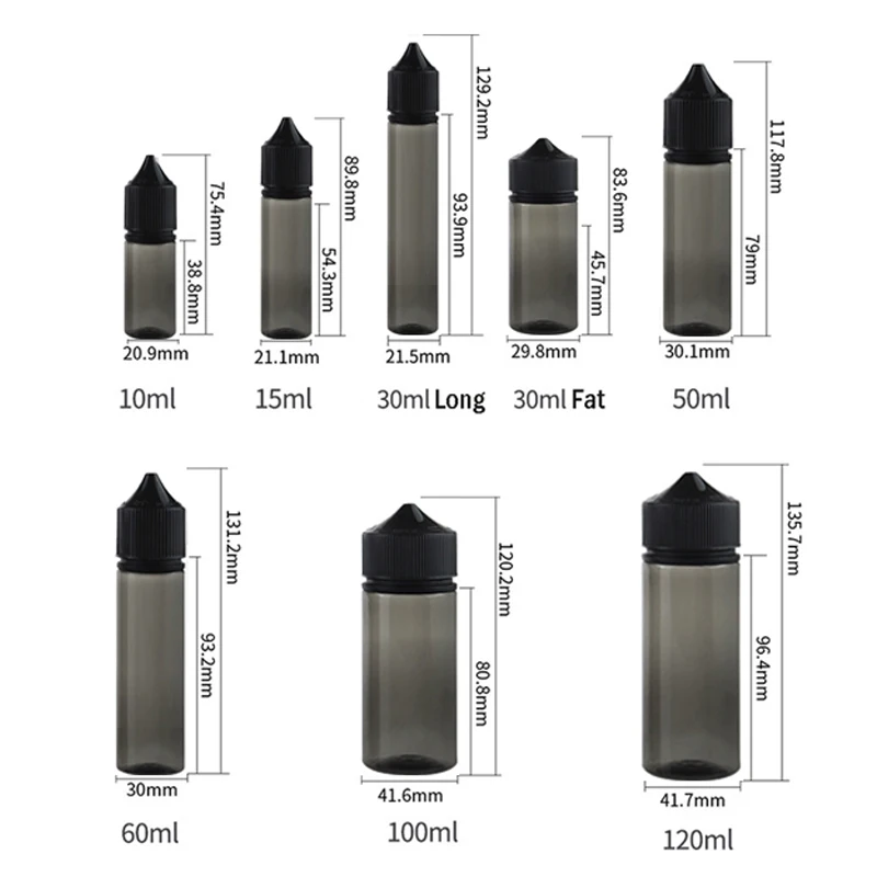 Bouteilles compte-gouttes vide - Juice Bottle Dropper avis et prix