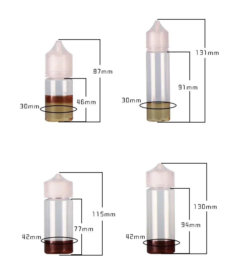 Bouteilles compte-gouttes tran - Juice Bottle Dropper avis et prix