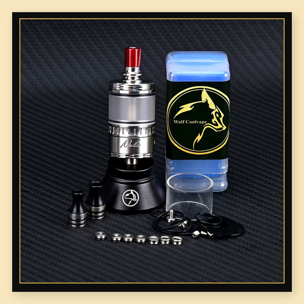 Wolfcoolvape NOLA RTA 3.2ml At - Vaping Air avis et prix