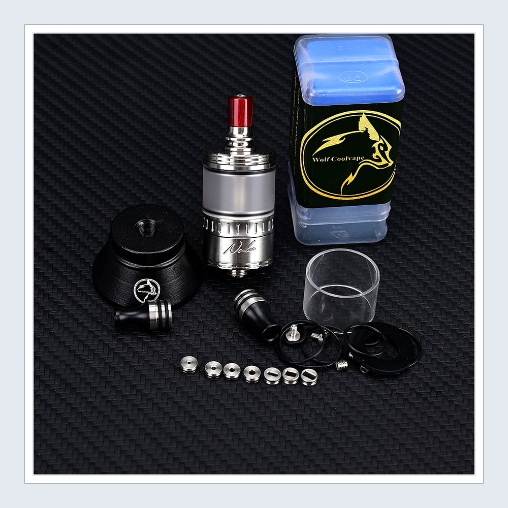 Wolfcoolvape NOLA RTA 3.2ml At - Vaping Air avis et prix