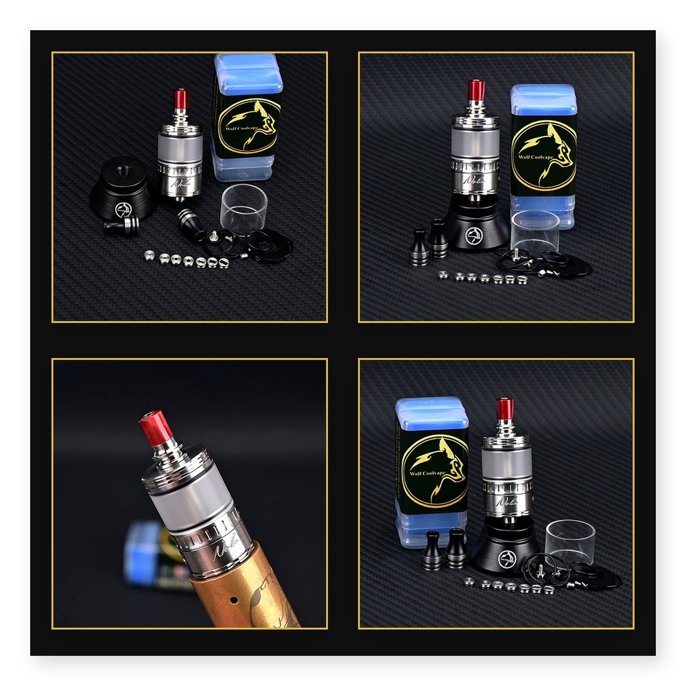 Atomiseur Rebuildable Wolfcool - Vaping Air avis et prix