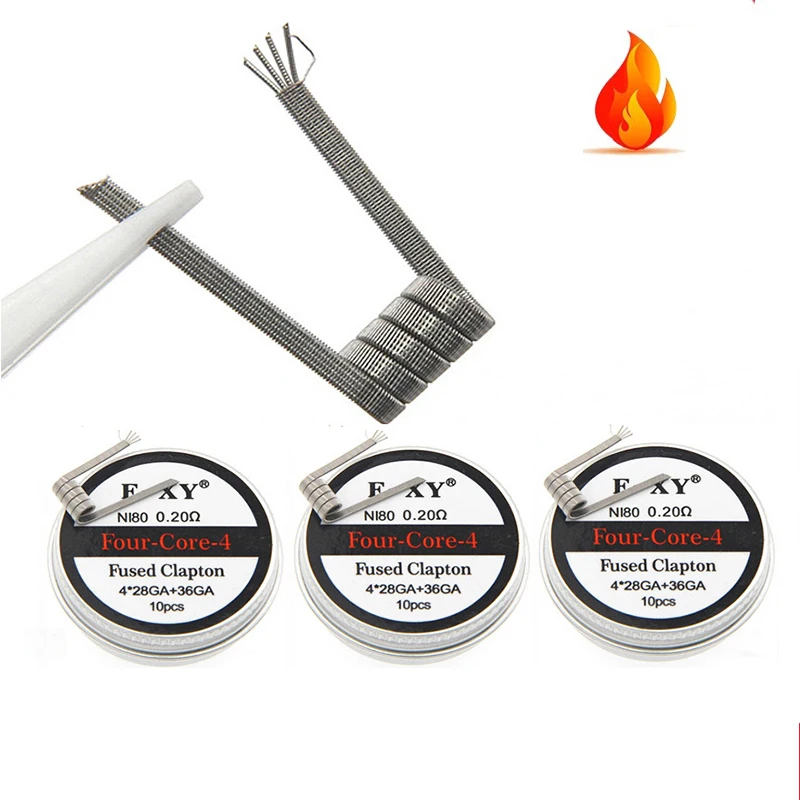10 pièces/boîte Ni80 bobine pr - Coil Building Kit avis et prix